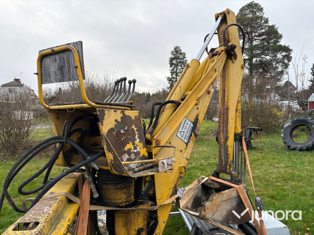 Grävaggregat - Traktor
