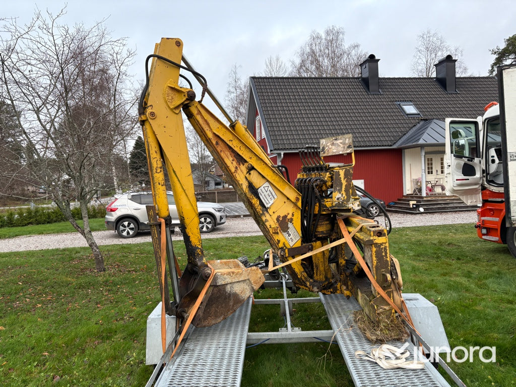 Grävaggregat - Traktor