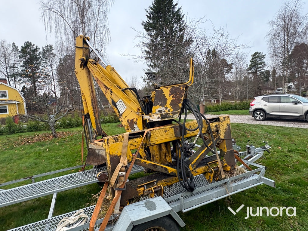 Grävaggregat - Traktor
