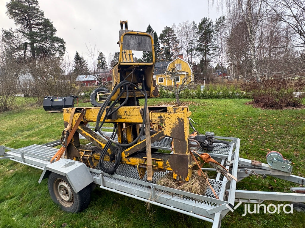 Grävaggregat - Traktor