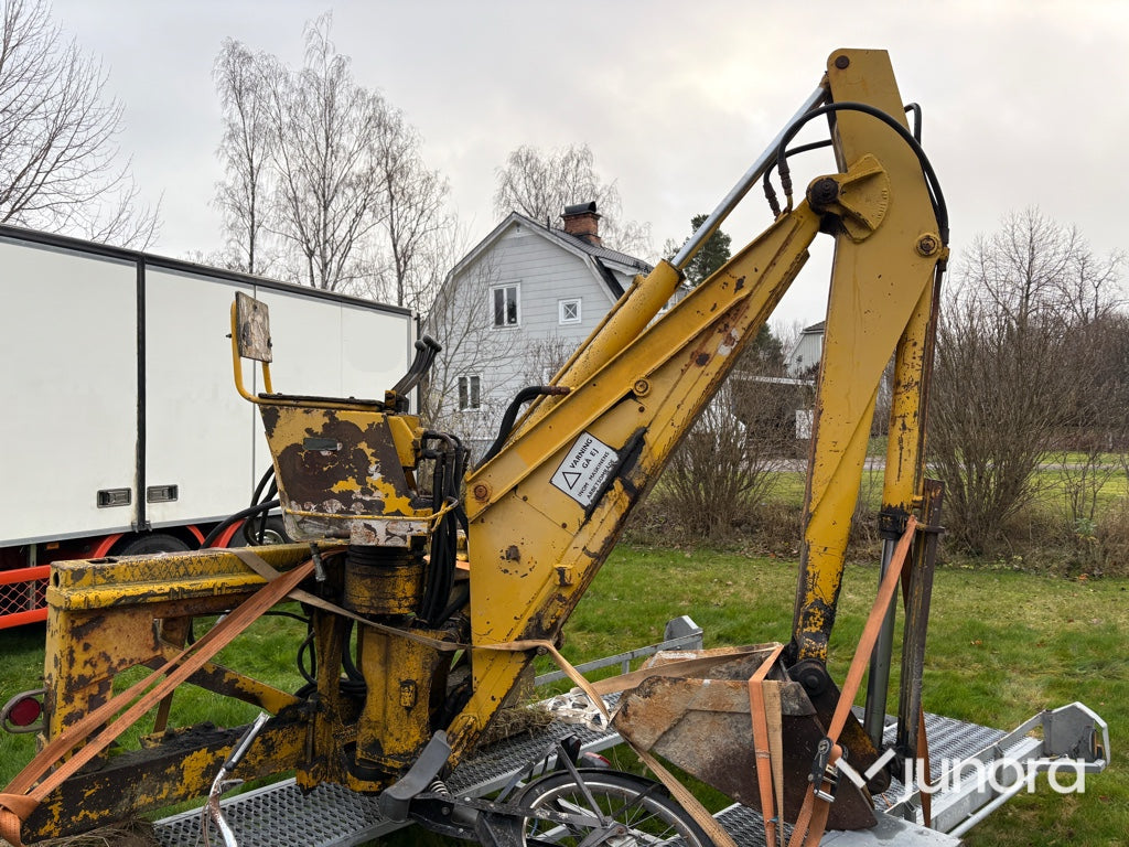 Grävaggregat - Traktor