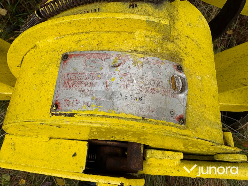 Skogskran Star med hydraulisk vridning