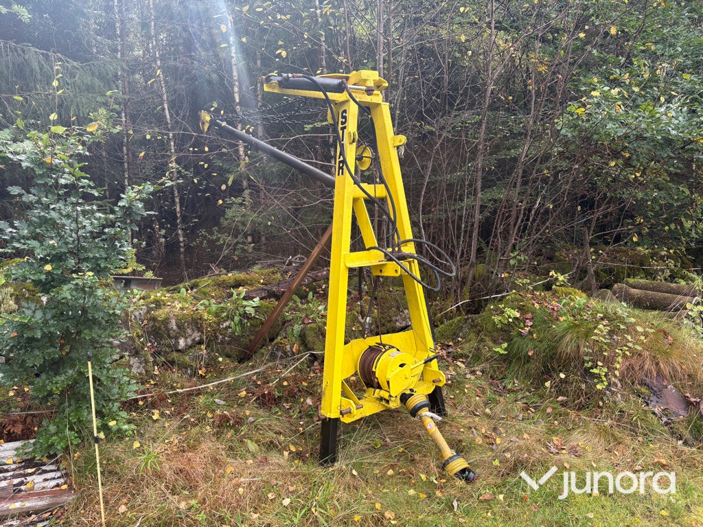 Skogskran Star med hydraulisk vridning