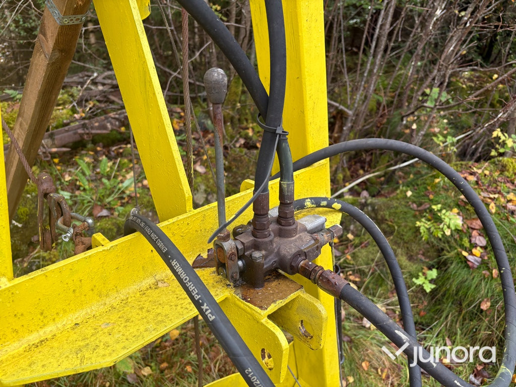 Skogskran Star med hydraulisk vridning
