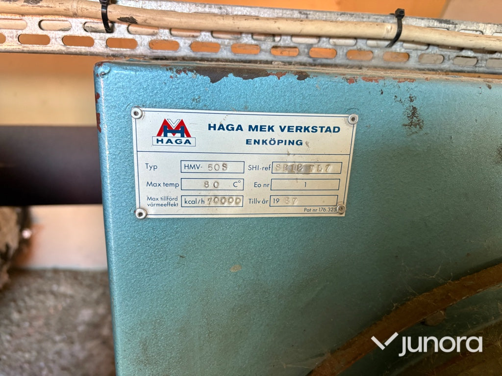 Dieselvärmare - Haga Mek Verkstad, HMV 50 S