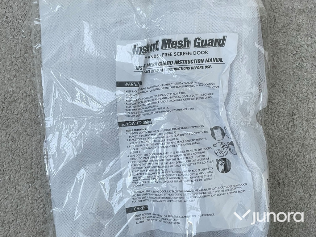 Myggnät - Istant Mesh Guard, För dörr, 20-pack