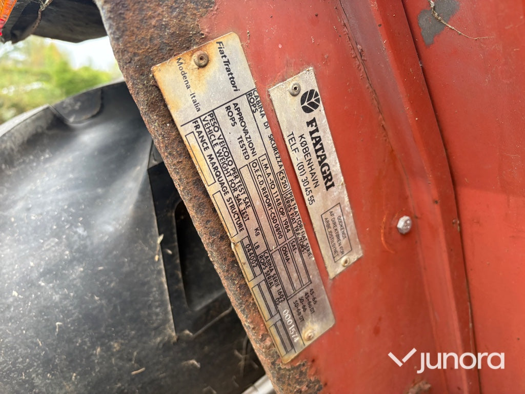 Avvakta ägarbyte gjorts nyligen, kolla innan publicering att det stämmer | Traktor - Fiat 45-66 DT 4WD med snöblad