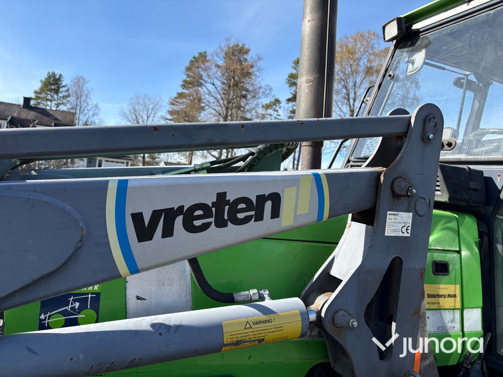 Traktor med frontlastare - Deutz, DX 3.70 A