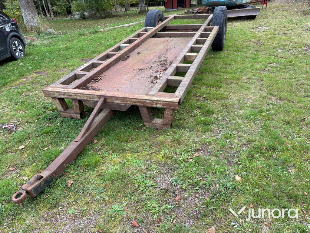 Transportvagn - För grävmaskin