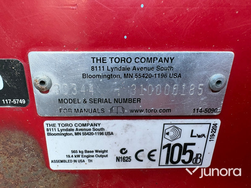 Åkgräsklippare - Toro, Groundsmaster 3280 D