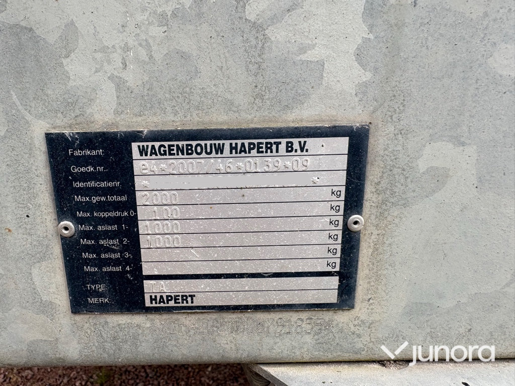 Släp - Hapert, AL