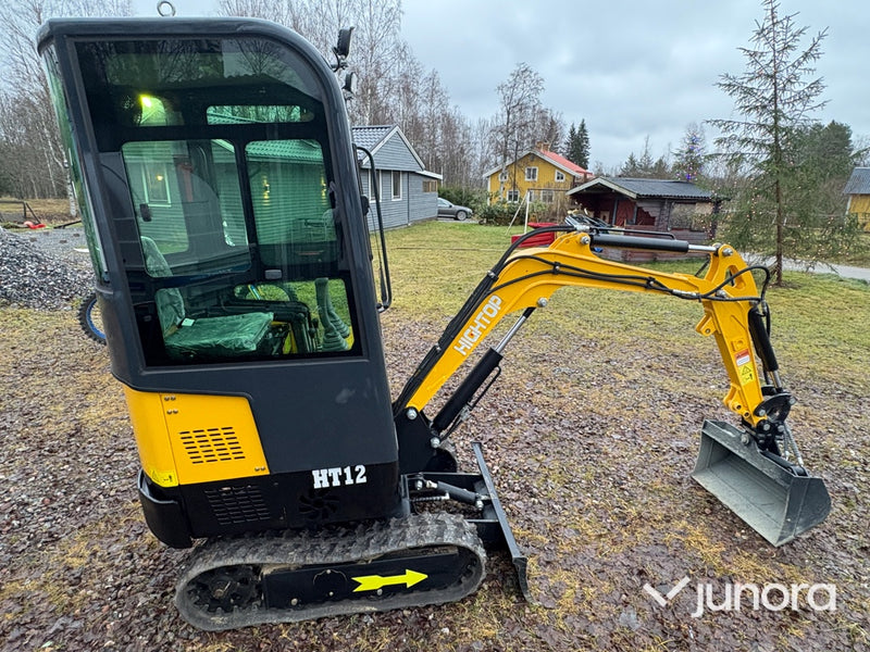 Minigrävare – HIGHTOP HT12, 1,2 ton
