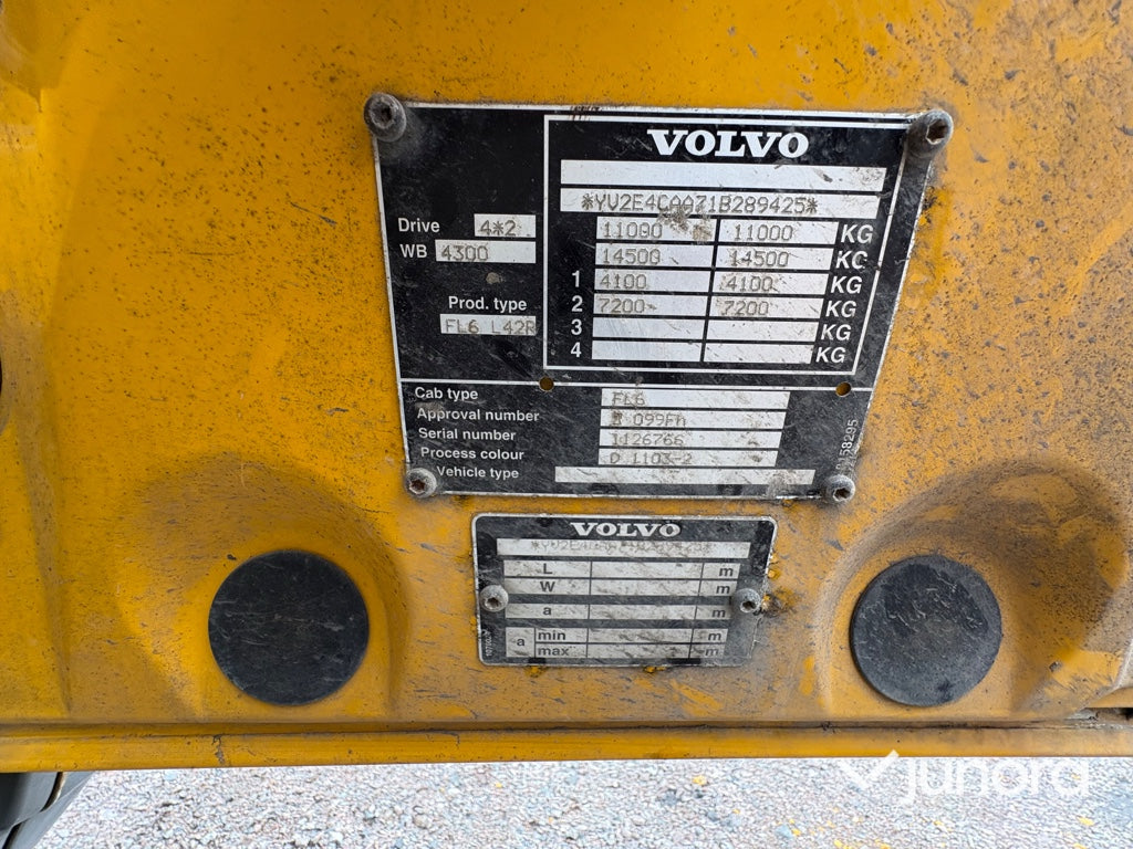 Lastbil - Volvo FL611 4X2