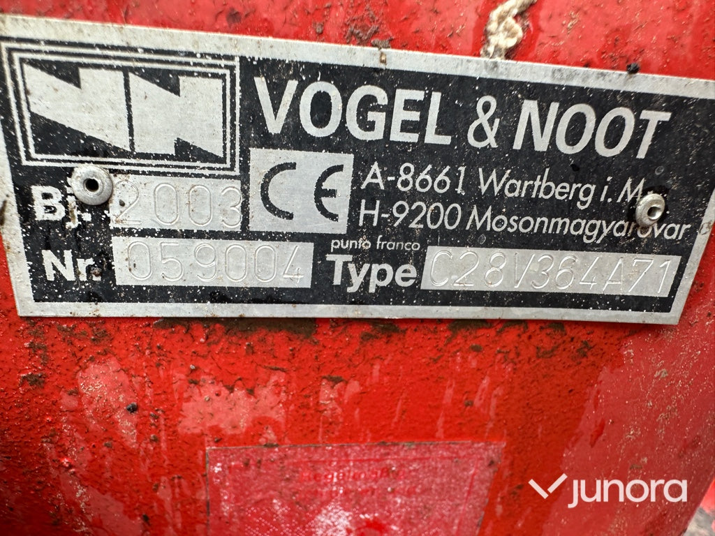 Växelplog - Vogel & Noot, Plus XM 3850