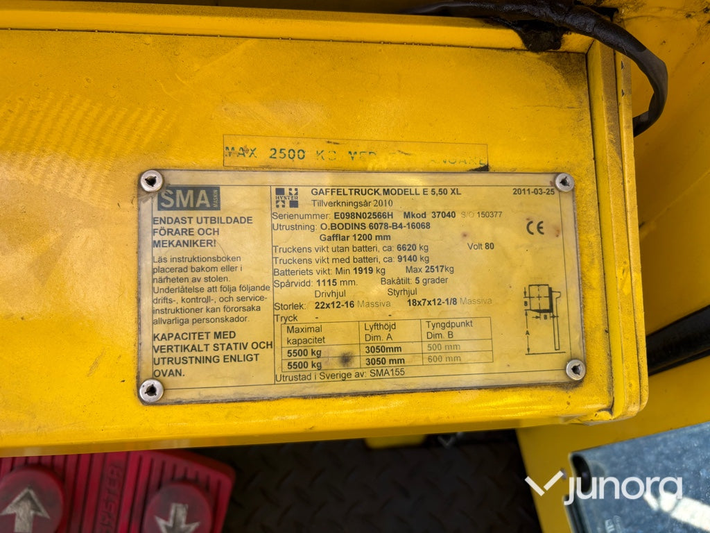 Eltruck - Hyster, E5.50 XL