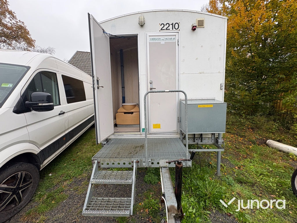 Personalvagn / Byggvagn Norrlandsvagnar OMT 4-40