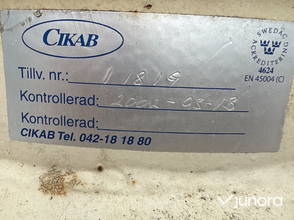 Dieseltank - CIKAB 3000 L