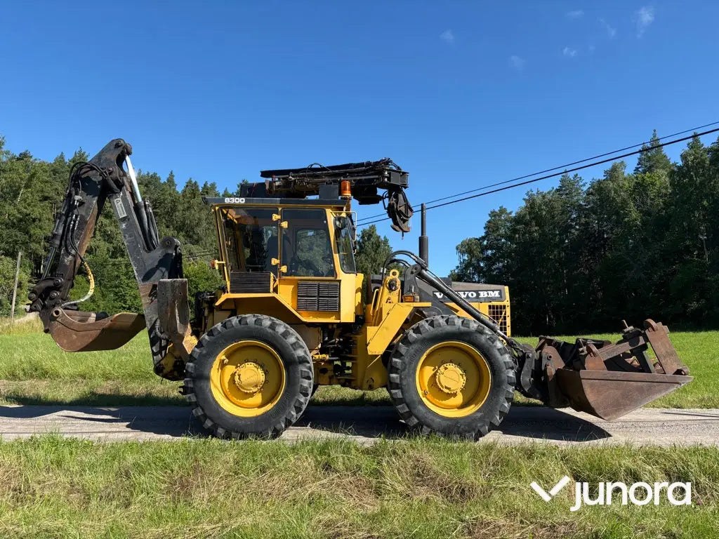 Traktorgrävare - Volvo BM 6300