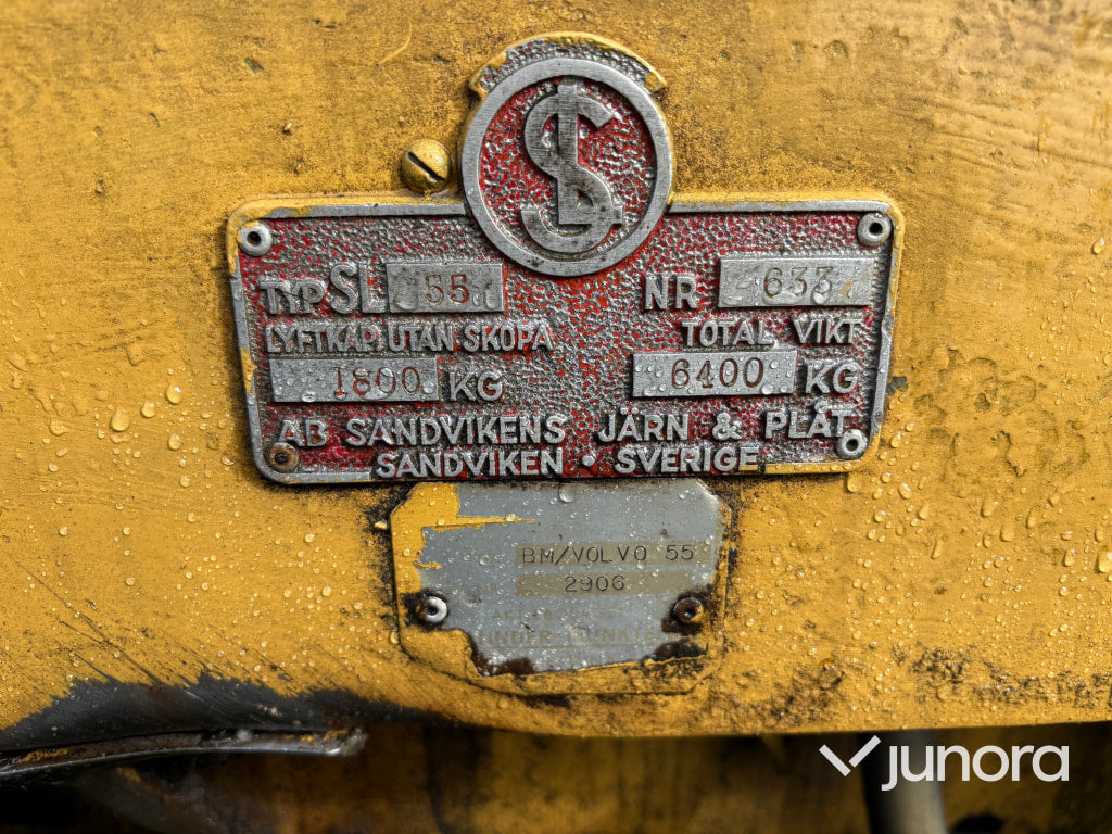 Veteranlastare Volvo BM 55
