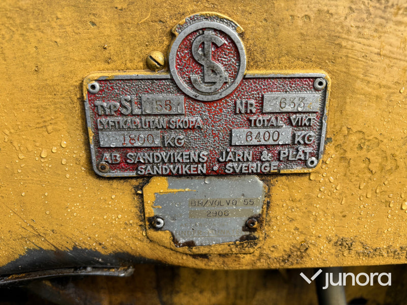 Veteranlastare Volvo BM 55