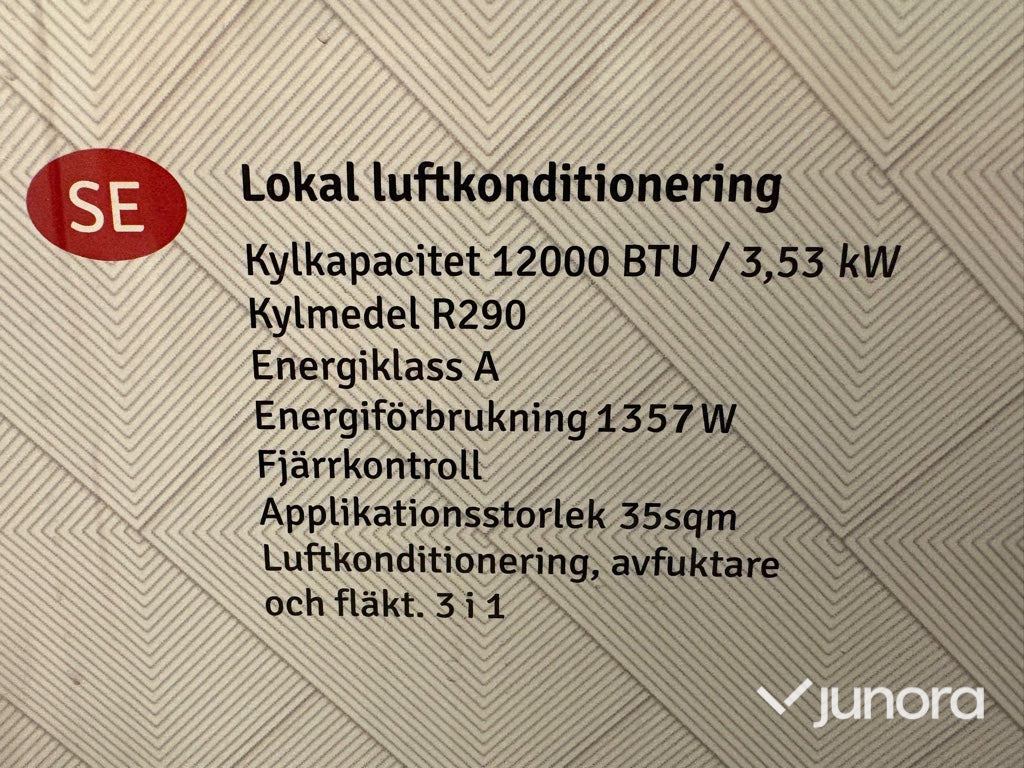 Portabel AC - Hantech A018-12KR2/A-WIFI VDE