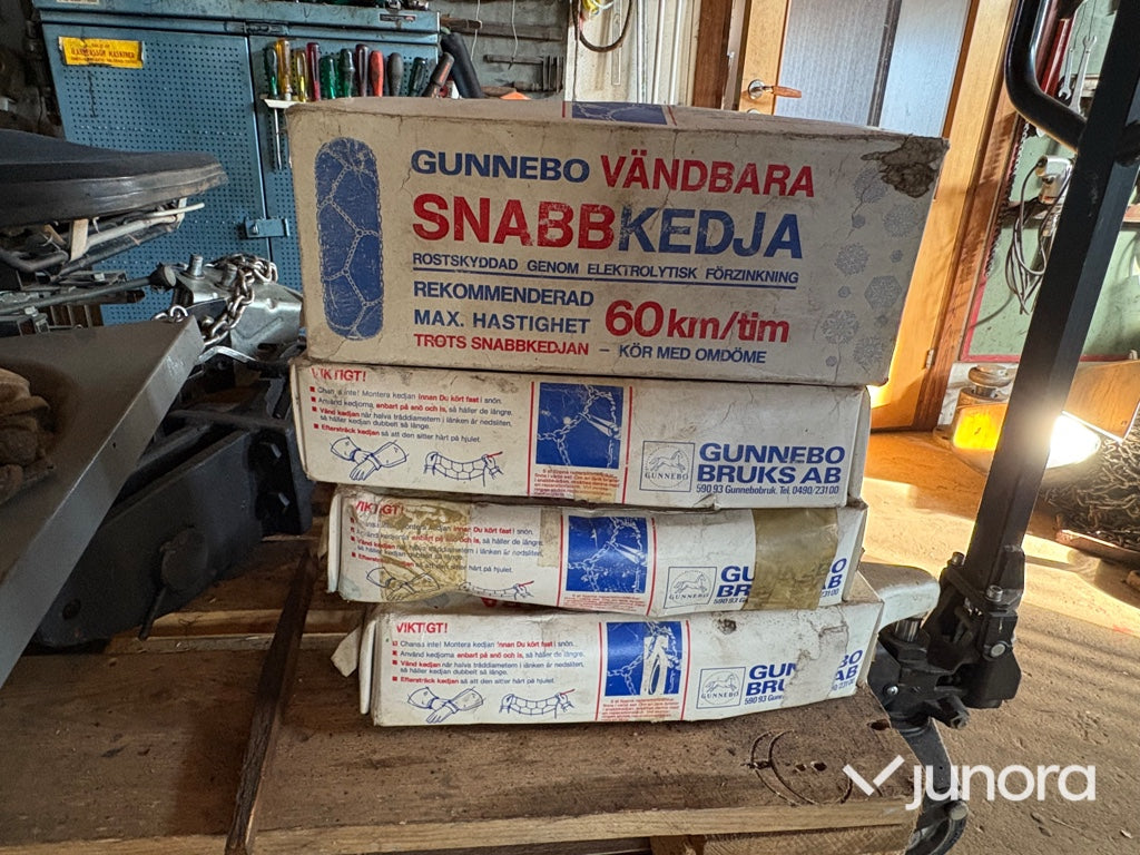 Snökedjor - Gunnebo, Personbil