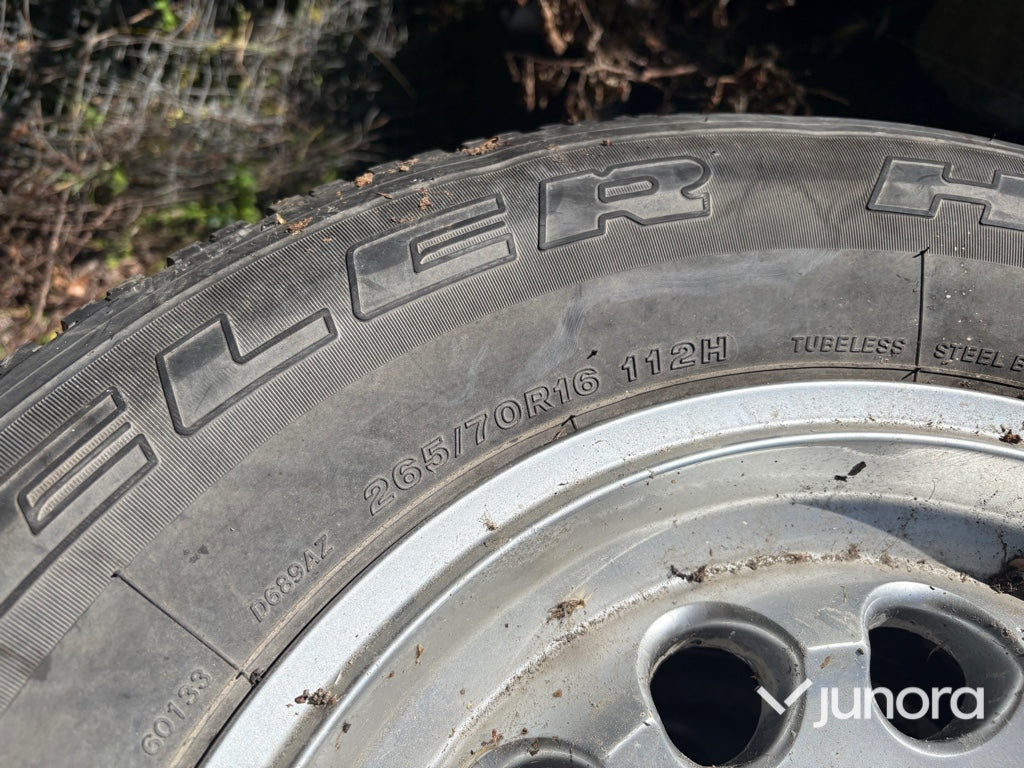 Däck och fälg - Bridgestone, 265/70R16 112H