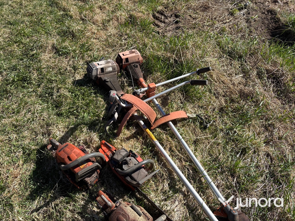 Diverse Husqvarna sågar, reservdelsmaskiner