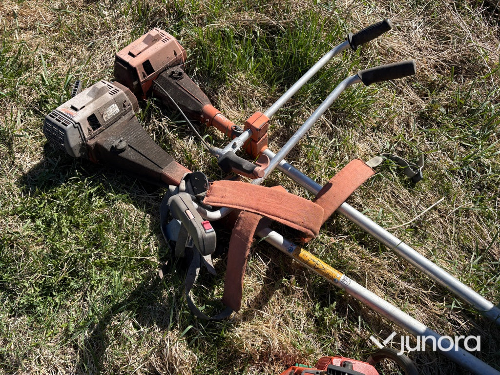 Diverse Husqvarna sågar, reservdelsmaskiner