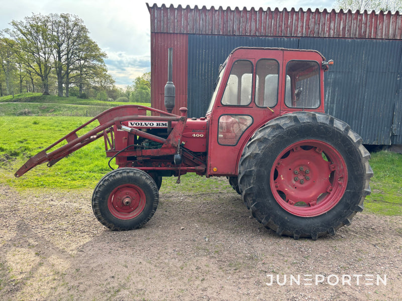 Traktor Volvo BM 400 Buster med lastare