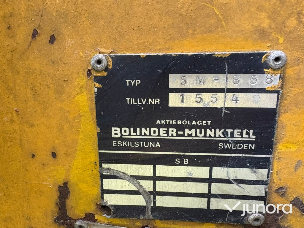Skotare Volvo BM