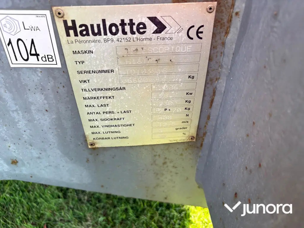 Bomlift Haulotte HA16PX 4WD