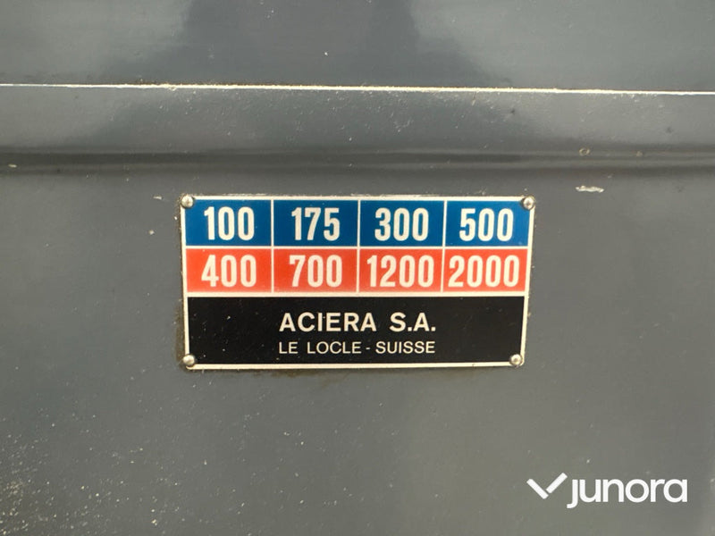 Vertikal / Horisontalfräsmaskin - Aciera, F3