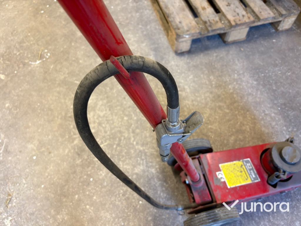 Tryckluftsdriven domkraft 22 ton