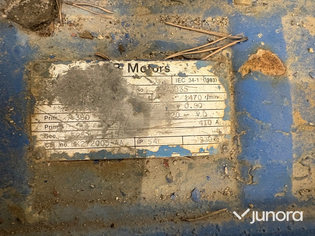 C.E. Motors - Elmotor 250kw