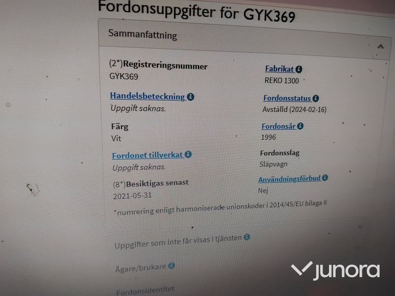 Hästtransport – Reko 1300