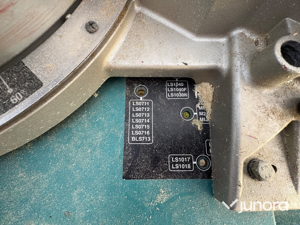 Kap- & gersåg - Makita LS1016L, med bord wst01