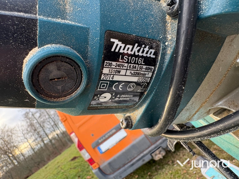 Kap- & gersåg - Makita LS1016L, med bord wst01
