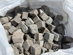 Säck med smågatsten - svensk granit