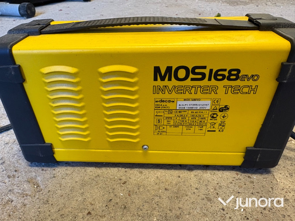 Svets – Deca, MOS 168 EVO Inverter Tech