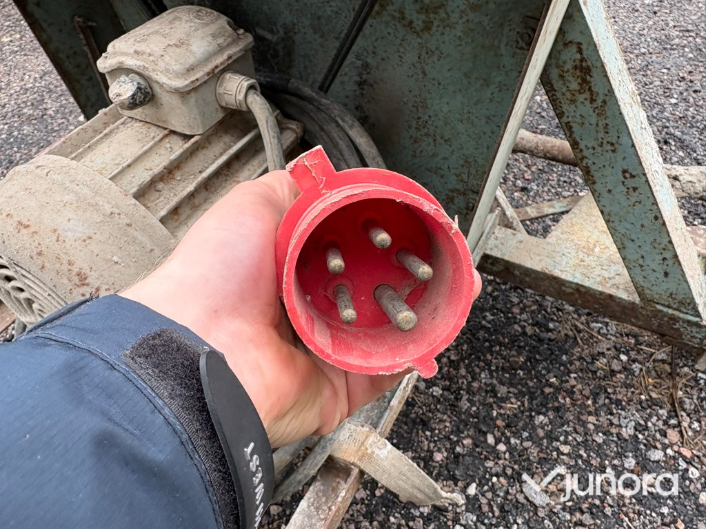 Betongblandare Kvänums fläktfabrik