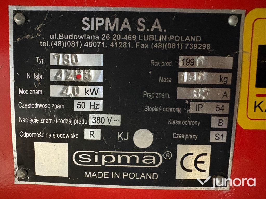Spannmålskross Sipma 780