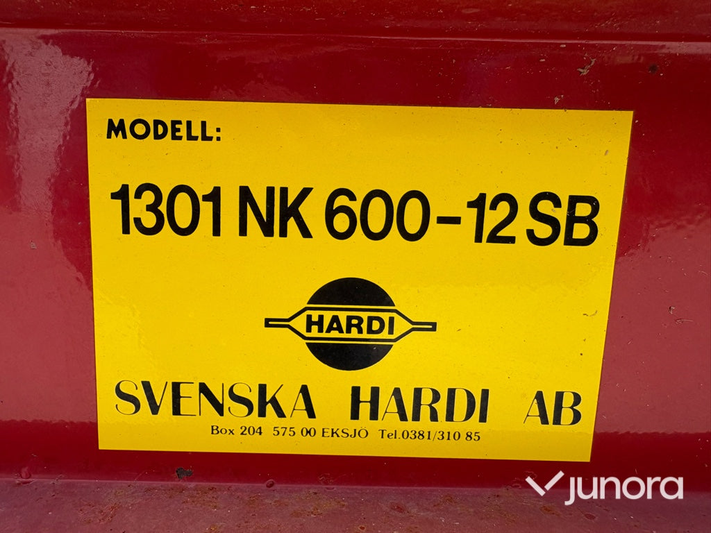Bomspruta - Hardi, 1301 NK 600-12 SB