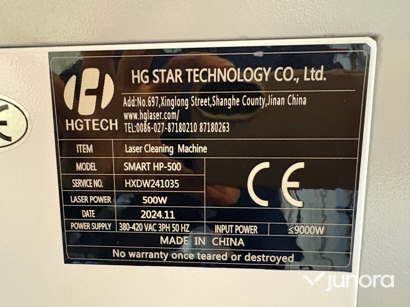 Laserblästringsmaskin – HGTECH SMART HP-500