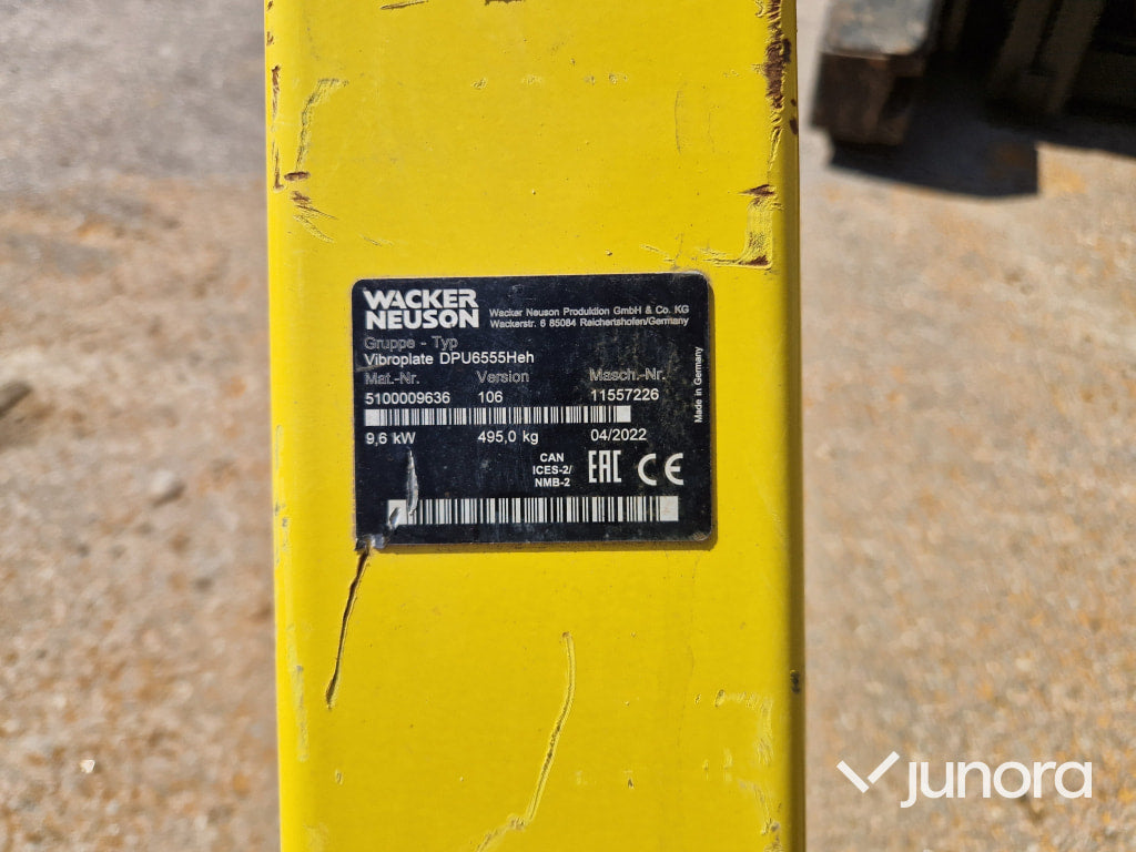 Markvibrator Wacker Neuson DPU 6555