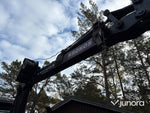 Skogsvagn med kran