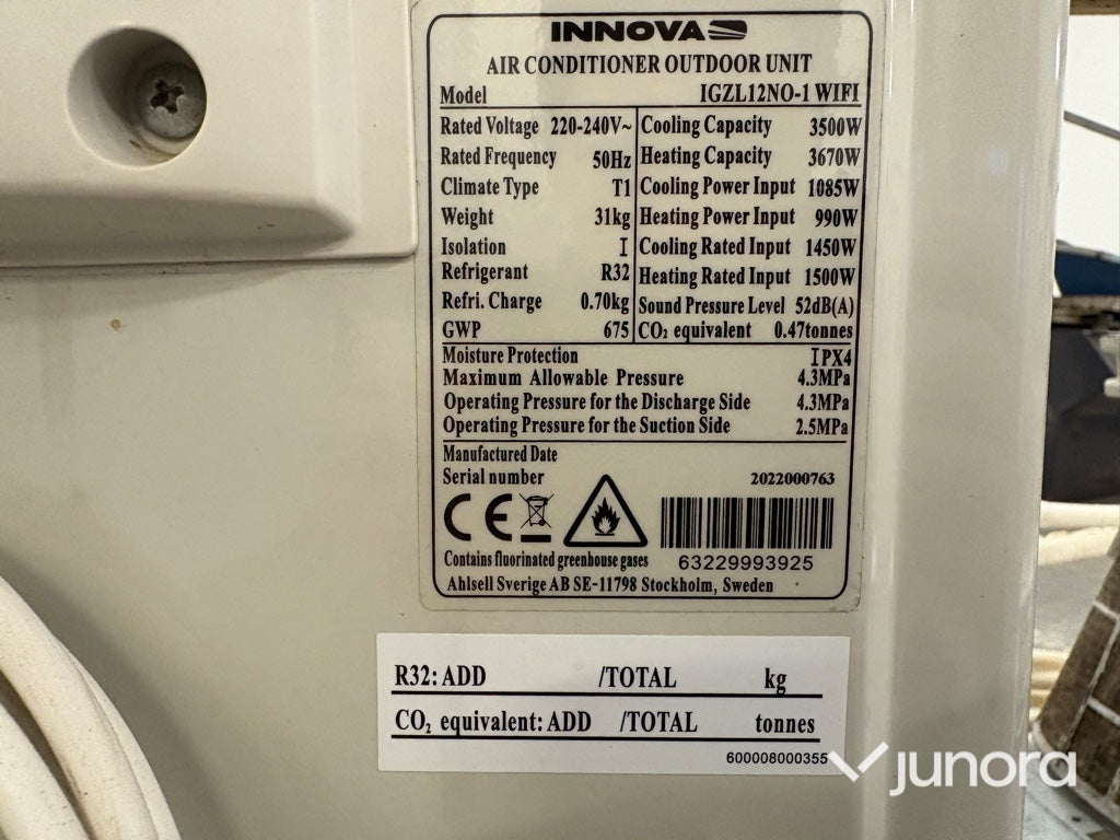 Luftvärmepump - INNOVA