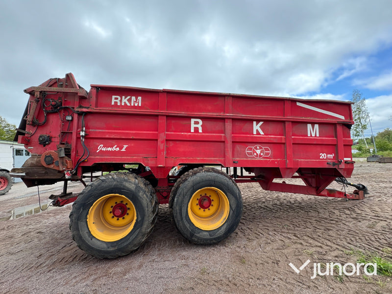 Gödselspridare RKM Jumbo II 20 m³