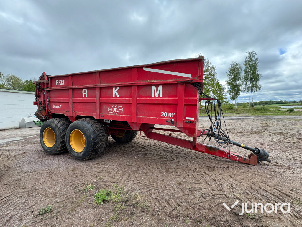 Gödselspridare RKM Jumbo II 20 m³