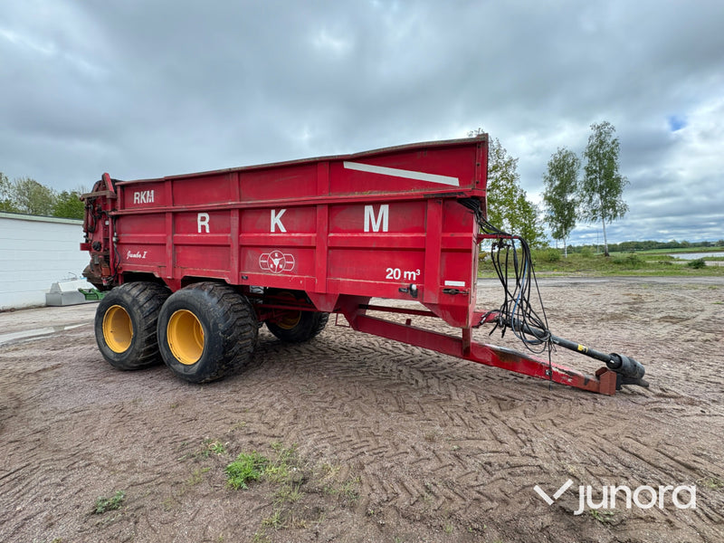 Gödselspridare RKM Jumbo II 20 m³